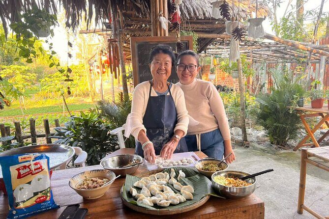 Hoi An Cooking Class - Traditional Chinese Dumpling - Farm-to-table veggie picking you can taste in every bite
