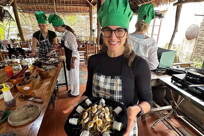 Hoi An cooking class with Basket Boat Tour - Thung Chai basket boats: the bamboo craft fishermen actually rely on