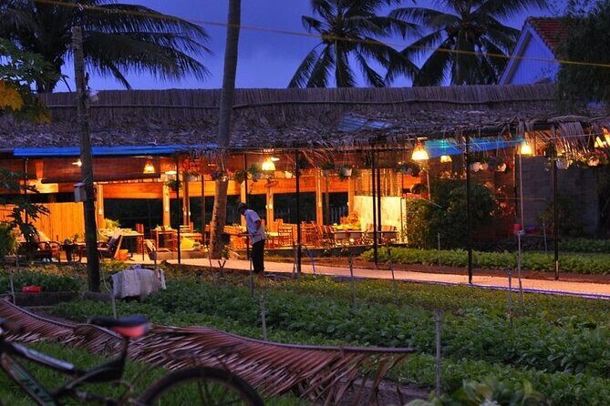 Hoi An Cooking Class With Market Tour and Bamboo Basket Boat Ride - Lunch, desserts, and the payoff