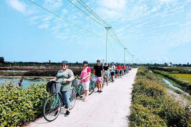 Hoi An Countryside Biking Tour(Vegetable village -basket boat - fishing village) - Shrimp Farms And Rice Fields: Photos, Animals, And The Tempo Shift