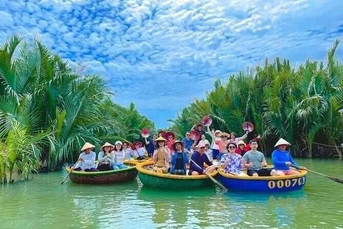 Hoi An Countryside - Buffalo Riding - Basket Boat Rowing - Lunch and downtime: local Vietnamese food after the active morning