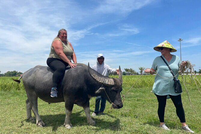 “Hoi An Countryside Cycling Tour–Farming Experience–Cooking Class - Cooking class highlights: spring rolls, rice pancake, and banana-leaf grilled fish