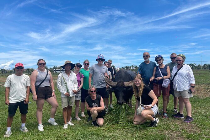 Hoi An countryside cycling Tour,Basket Boat-organic farming-lunch - The 10–15 km ride outside Hoi An: easy pace, real villages