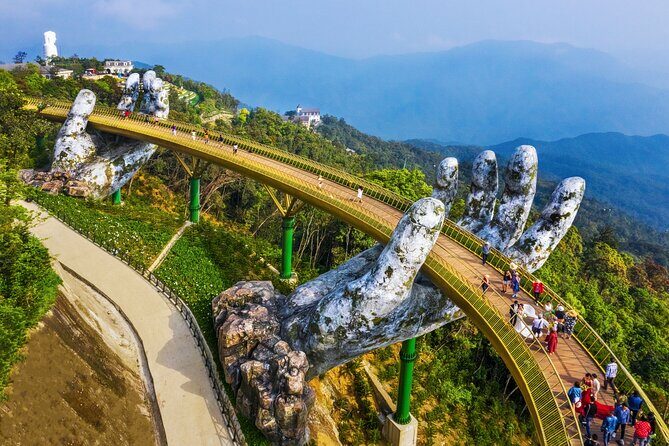 Hoi An/Da Nang: Golden Bridge, My Son Sanctuary & Marble Mountain - Golden Bridge and Ba Na Hills: altitude, crowds, and ticket planning