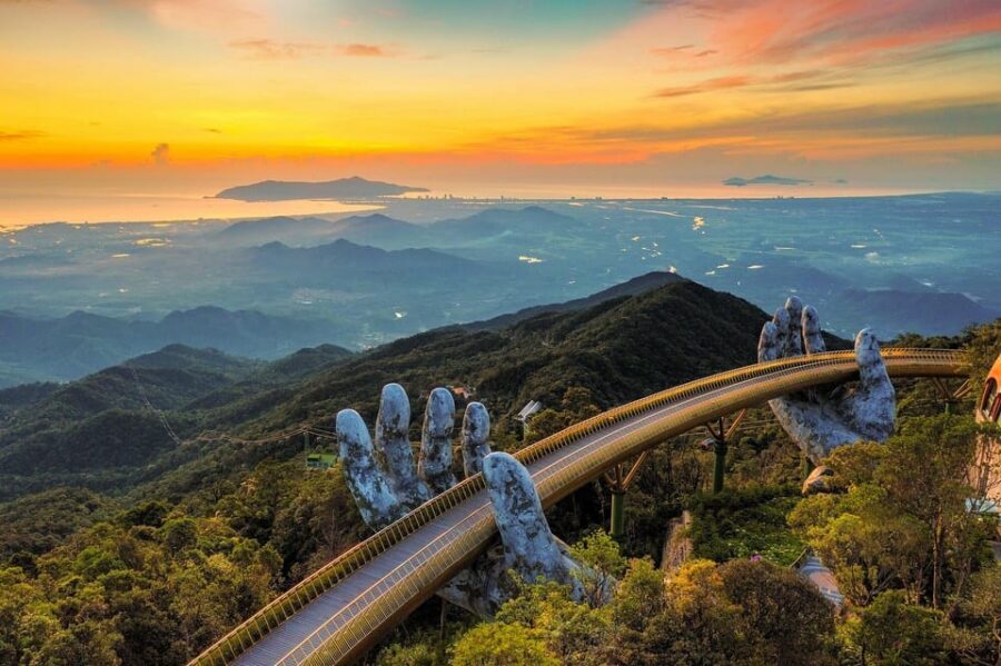 Hoi An/Da Nang: Golden Bridge , My Son Sanctuary & Marble Mt - Marble Mountains: caves, pagodas, and stair-step Buddhism