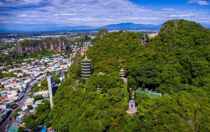 Hoi An/Da Nang: Golden Bridge , My Son Sanctuary & Marble Mt - My Son Sanctuary: Champa towers in a mountain valley