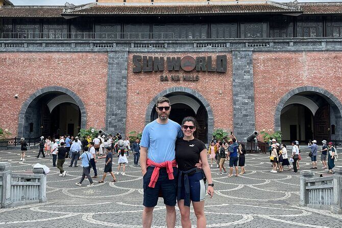 Hoi An/Da Nang guided tour to BANA HILLS with Cham Cham Travel - Eden Sky Garden, Champagne Glass Stairs, and the Fairy Tale areas