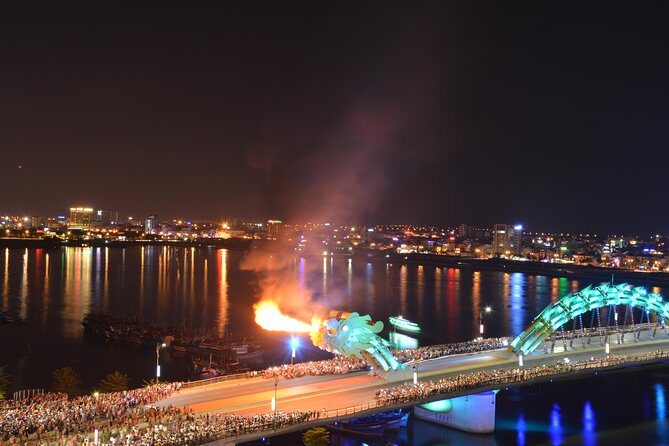 Hoi An: Da Nang Sparkling Views And Scenic Cruises - The bridges and Dragon Bridge at 21:00: what to watch for