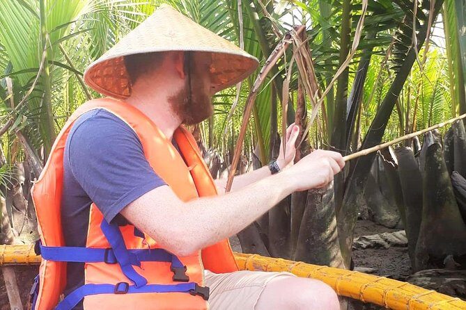 Hoi An Eco Tour Cooking Class & Fishing (Local market,basket boat,learn cooking) - Fishing from bamboo basket boats: practice, not just viewing