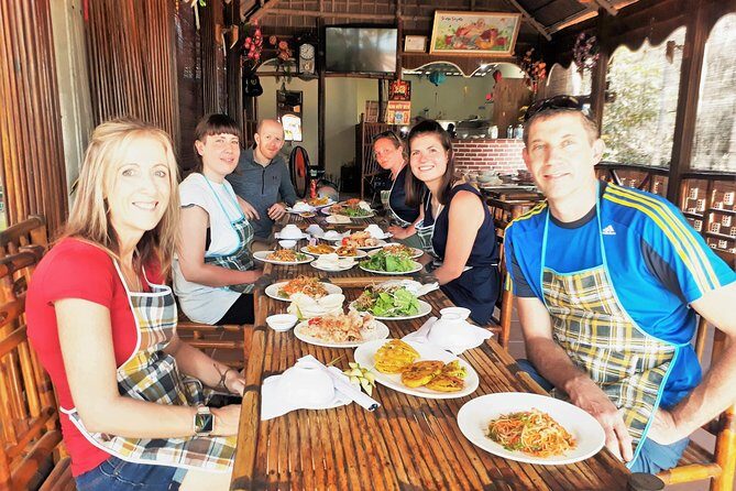 Hoi An Eco Tour Cooking Class & Fishing (Local market,basket boat,learn cooking) - The cooking class (about 2 hours): traditional Vietnamese dishes you make yourself