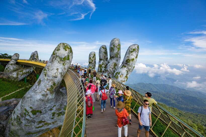 Hoi An: Full-day Ba Na Hills & Amazing Golden Bridge - The French Village interlude: Cathedral streets and easy wandering