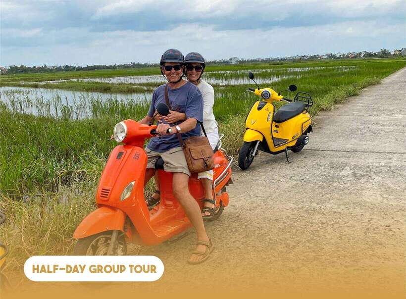 Hoi An: Half-day Electric Scooter Countryside Adventure - Cam Nam Village Roads: Boat Repair Yard and a Family Chapel Stop