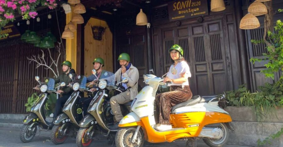 Hoi An Highlights and Hidden Gems Tour by Vespa - Old Town Start: Architecture, Temples, and Market Life