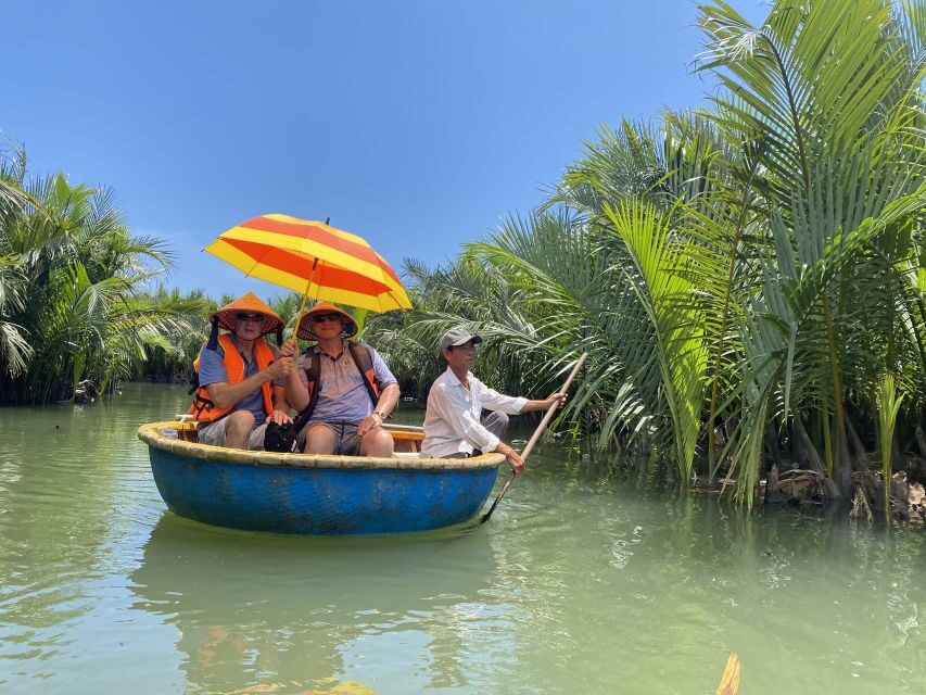 Hoi An Highlights and Hidden Gems Tour by Vespa - Coconut Forest Bamboo Basket Boat: Fun, Wind, and Water Vibes