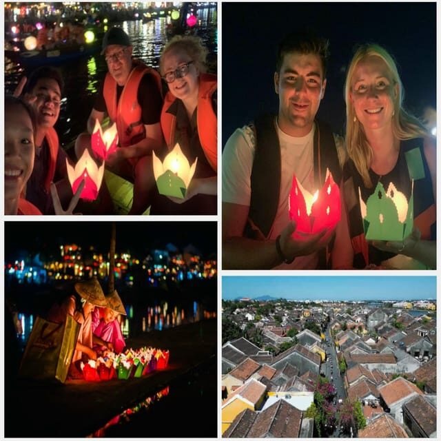 Hoi An : Lantern Boat Ride & Release Lanterns - The flower lantern release: how to make the most of it