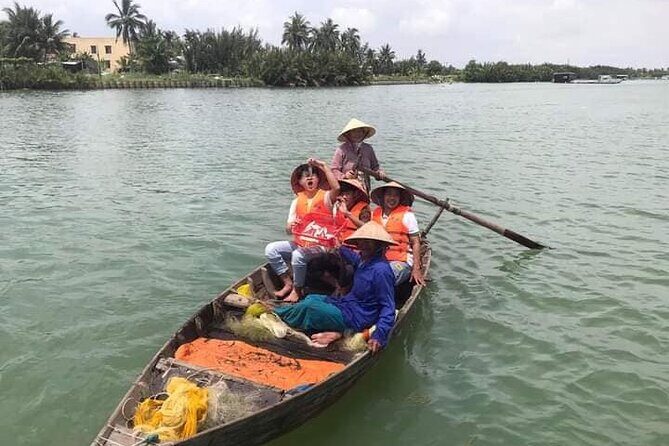 Hoi An Lantern Cruise/Boat Private Sunset/Special Event By Lotus - Cam Nam Bridge Stop: The River View Before the Lantern Moment