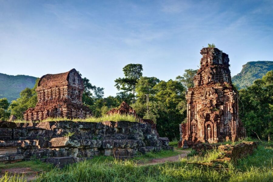 Hoi An: My Son Sanctuary and Thu Bon River Boat Trip - My Son Sanctuary: Champa Temple Towers in a Mountain Valley