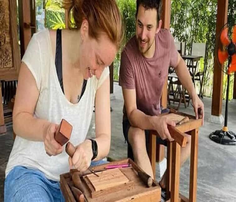 Hoi An Rickshaw Riding/Carpentry Class by Cruise & Foodie - How the 4-hour flow works: walk first, then choose your ride