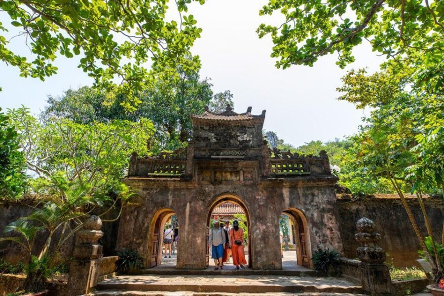 Hoi An: Secrets Of The Marble Mountains & Linh Ung Pagoda - Am Phu Cave: Heaven and Hell vibes underground