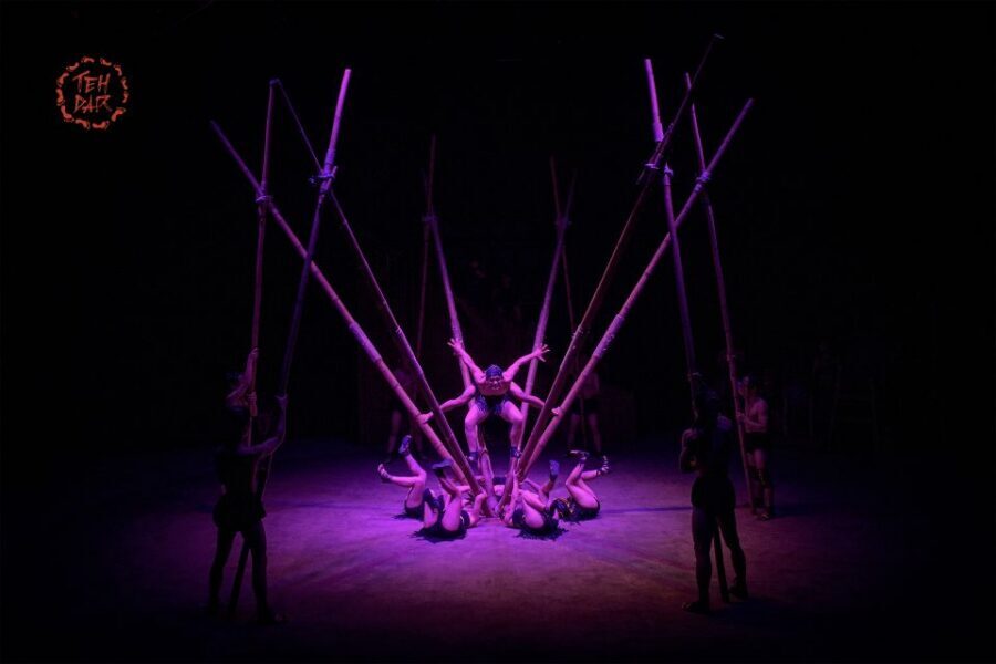 Hoi An: Teh Dar Vietnamese Bamboo Circus at Lune Center - Picking seats for the best view (without overthinking it)