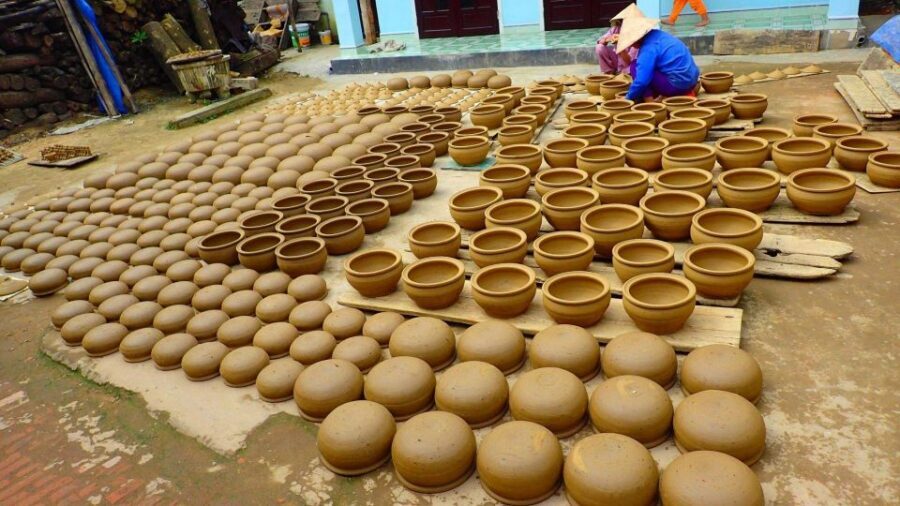 Hoi An: Thanh Ha Village Tour with Pottery Making and Gift - Thanh Ha Village Lanes and the Xuan My Temple Stop
