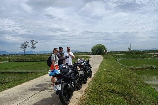 Hoi An to Hai Van pass loop with Motorbike Tour Mr Phu - Stop 5: Suoi Mo Waterfall for the cool-down and a swim option