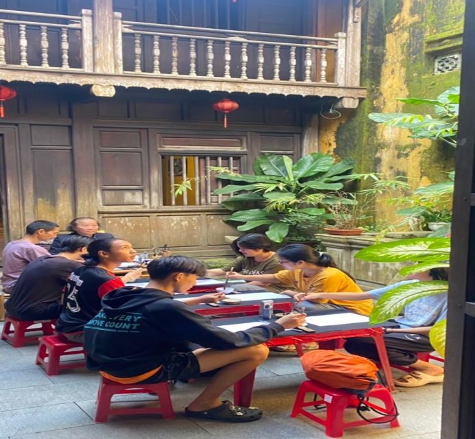 Hoi An: Traditional Vietnamese Calligraphy Class in Oldtown - The tools: fur pen, Chinese ink, and Do rice paper