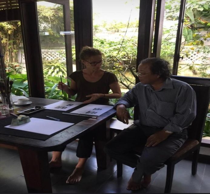 Hoi An: Traditional Vietnamese Calligraphy Class in Oldtown - Tea, pacing, and the included souvenir you’ll actually want to keep