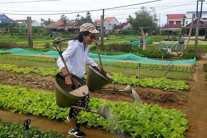 HOI AN Vegetable Village, Basket Boat, Palm Forest PRIVATE TOUR - What you really get for $40: value in the details, not just the activities