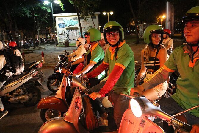 Hoi An Vespa By Night Street Food Tour - Vespa logistics: pickup, small-group size, and what the ride feels like