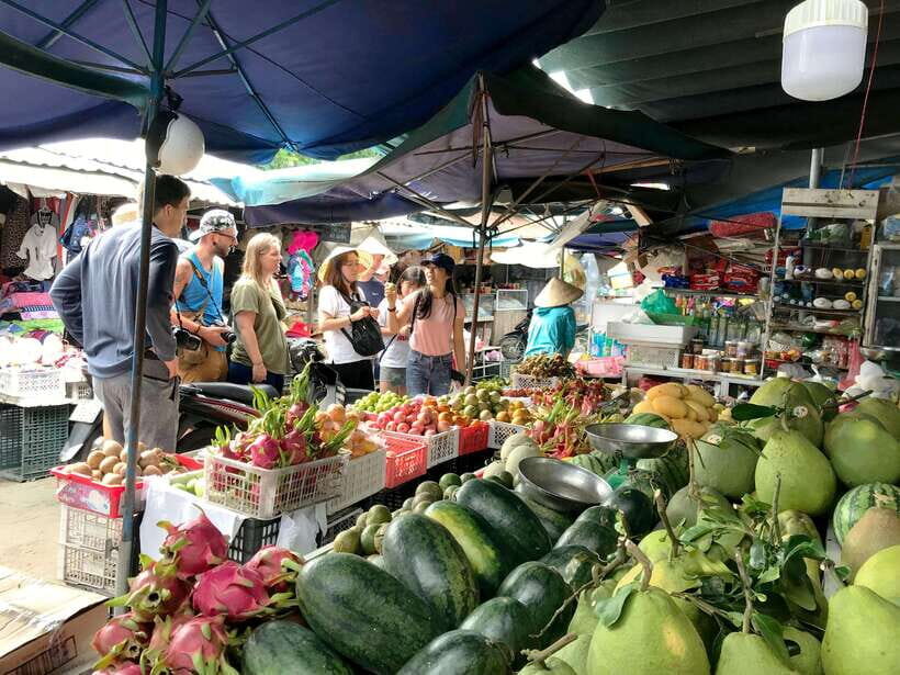 Hoi An : Vietnamese Cooking Class with Phở and Eco Tour - Bamboo basket boat transfer: turning herbs into an eco adventure