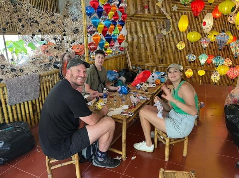 Hoi An: Vietnamese Foldable Lantern Making Workshops - What the start feels like: tea, instructor guidance, and first steps