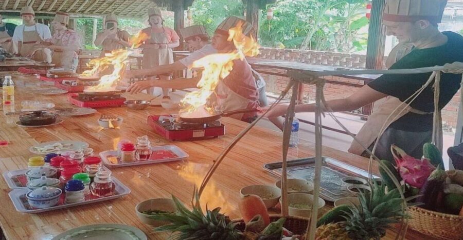 Hoi An:Traditional Cooking Class with Cam Thanh Local Family - From Hoi An Village Experience to the coconut village restaurant break