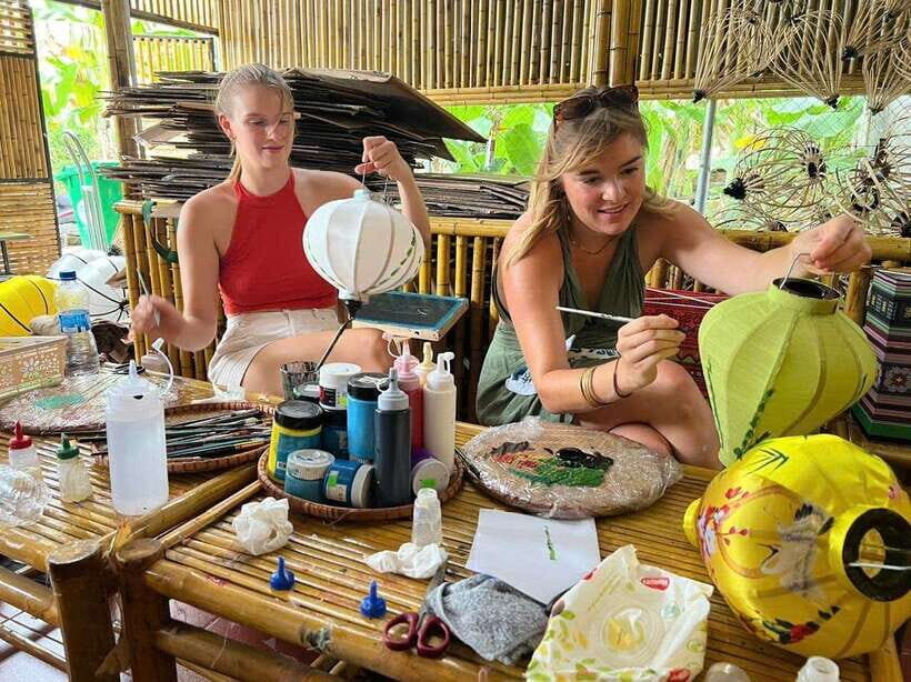 Lantern Making Class with Hotel pick-up -Thanh Truc Lantern - A Hoi An lantern making class that actually produces a real souvenir