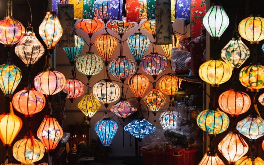 Lantern Making Class With Lynn - After Class: Lantern Shopping and a Slower Walk Through Ancient Town