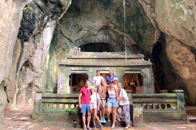 LOVELY PILGRIMS to MARBLE MOUNTAIN & DRAGON BRIDGE & LADY BUDDHA - Lady Buddha and Linh Ung Pagoda on Monkey Mountain
