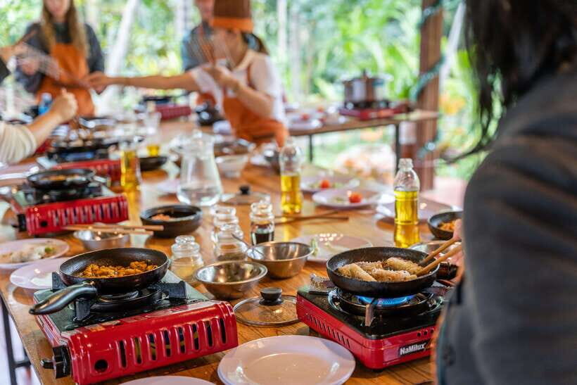 Mad Monkey Hoi An Cooking Class & Bamboo Boats - Lunch (or dinner): tasting the day you made