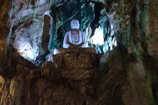 Marble mountain - Am Phu Cave - Monkey mountains in the afternoon - Guides and group size: what “English-speaking” means on the ground