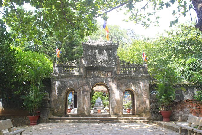 Marble Mountain and Linh Ung Pagoda Half Day from Hoi An/ Da Nang - Lunch Included: Mi Quang Noodles, Fried Spring Rolls, and Fruit