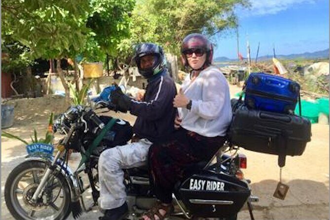 Motorbike Day Tour from Hoi An History, Scenery and Beaches - Marble Mountains: caves, temples, and five peaks of stopping power