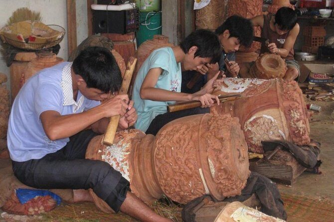 My Son Holyland and Rice Paper Making Tour - Rice paper making: a family workshop where you can actually do something