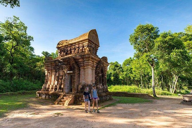 My Son Sanctuary Half-day Journey - Stop 1: Your first look at Champa tower-temples (and what fire and rebuilding changed)