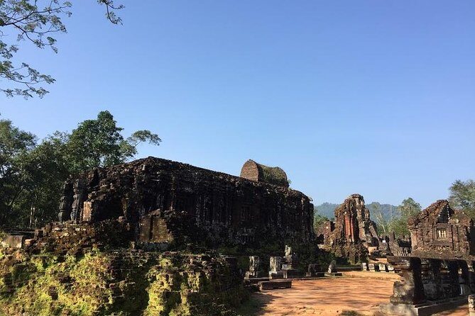 My Son Sanctuary Sunset - small group tour - Getting to My Son and Staying Fueled Along the Way