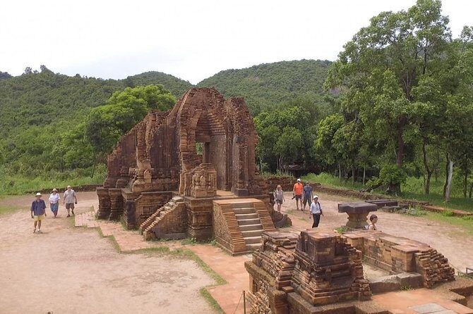 MY SON Unesco Site & Fresh Rice Noodle "PHỞ" Making Experience - My Son Sanctuary: temple ruins with real context, not just brick sightseeing