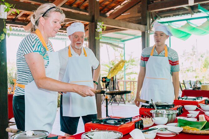 Private Biking, Farming, & Cooking Class in Hoi An - Bay Mau/Cam Thanh coconut forest: the basket boat that feels like a shortcut to nature