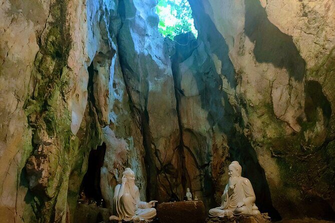 Private Tour at Marble Mountain - Monkey Mountain - Marble Mountains: stonecraft at the base, then caves and temples