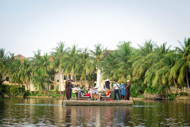 Romantic Dinning On The Bamboo Raft - What You’ll Eat: BBQ Local Seafood and Vegetables on the Raft