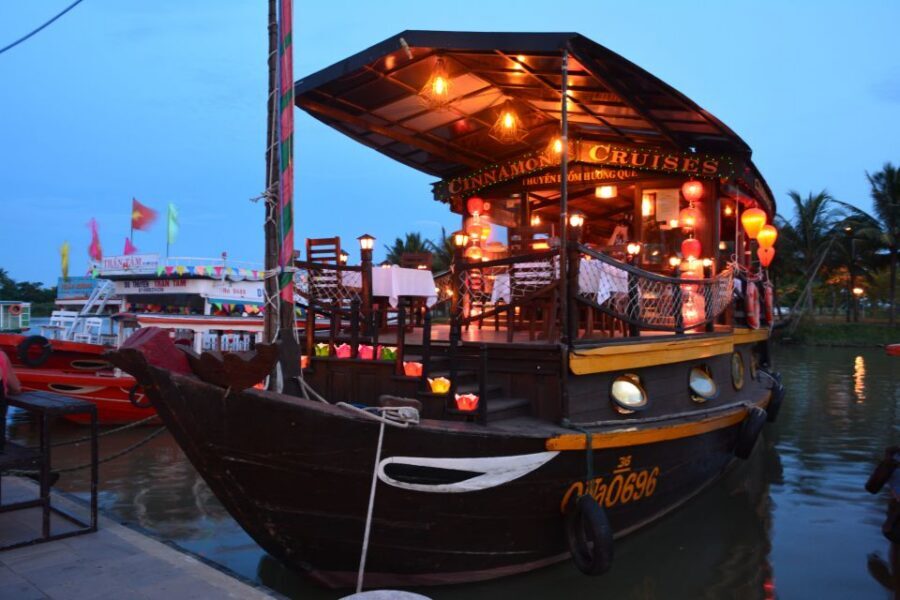 Romantic Sunset Dinner Cruise in Hoi An - A romantic Thu Bon river dinner that actually feels calm